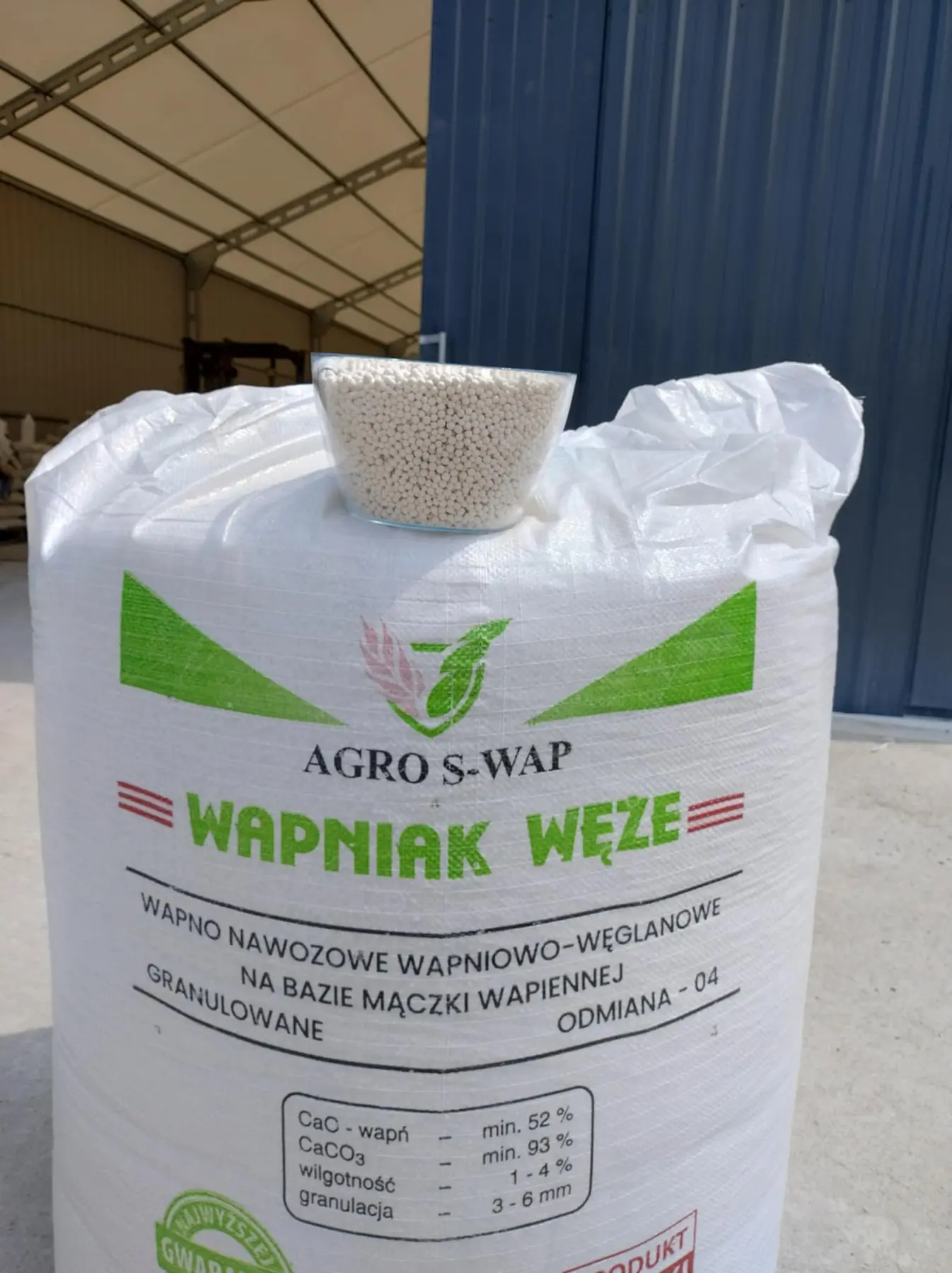 Nawóz wapniowy Wapniak Węże